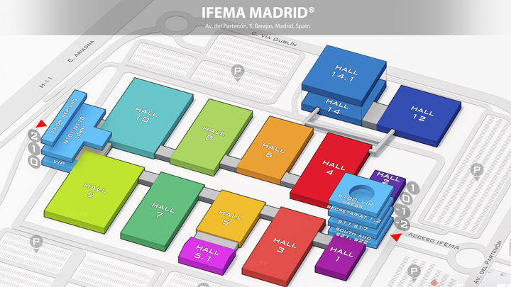 Mapa / IFEMA