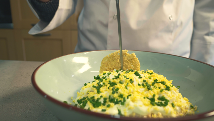 Presentación de una receta a base de garbanzos / COMUNIDAD DE MADRID