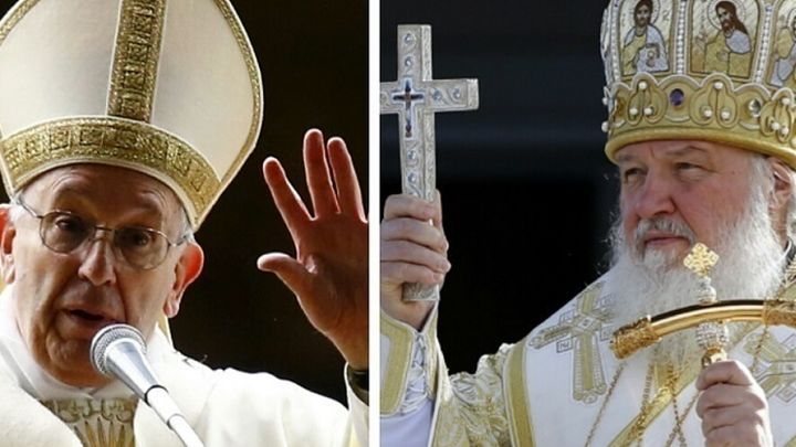 Con el patriarca Kirill / EUROPA PRESS