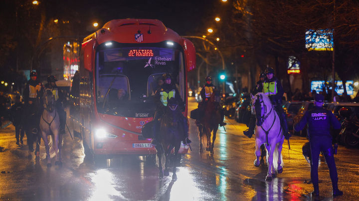 Autocar del Atlético de Madrid / EFE