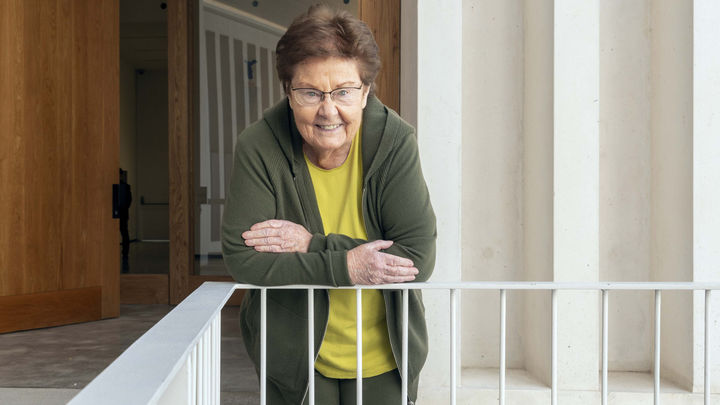 Helga de Alvear en el Museo de Arte Contemporáneo de Cáceres / EUROPA PRESS