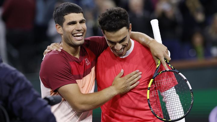 Alcaraz y Cerundolo / EFE