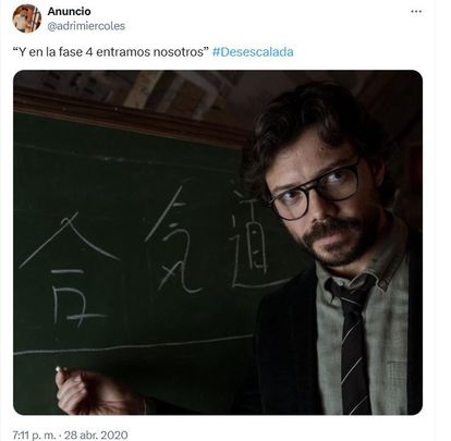 La desescalada nos dejó muchos memes / @ADRIMIERCOLES