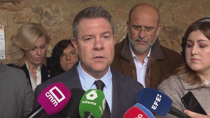Emiliano García Page, presidente de Castilla - La Mancha / Telemadrid