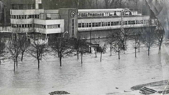 Desbordamiento del río Manzanares en 1947 / WIKIPEDIA