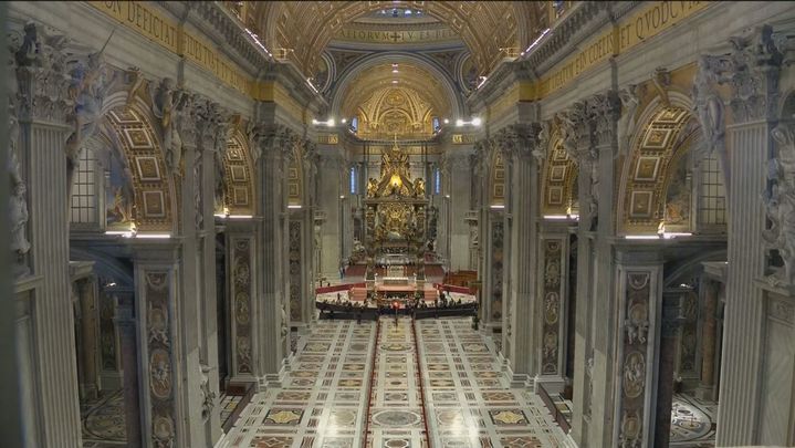 Capilla ardiente del papa Francisco / TELEMADRID