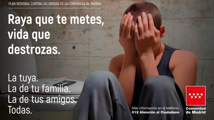 Campaña de prevención e información sobre el consumo de cocaína incluida en el Plan Regional Contra las Drogas / EUROPA PRESS
