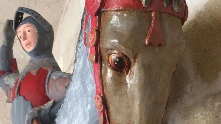 Polemica restauración de San Jorge en Estella / ARCHIVO