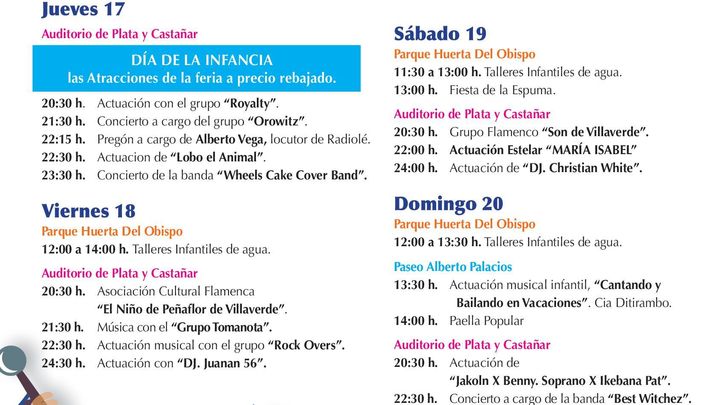 Fiestas Villaverde Alto / redacción