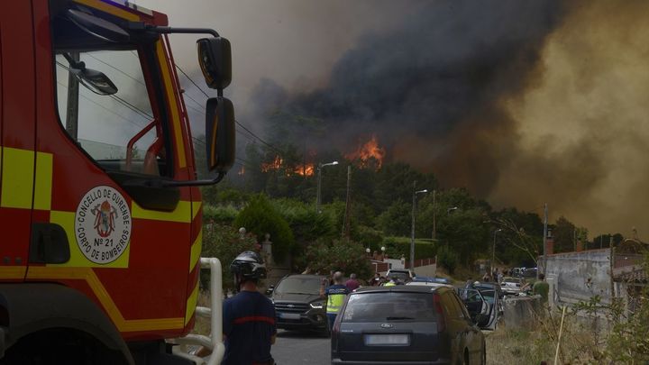 Incendio en Seixalbo, Ourense / EUROPA PRESS
