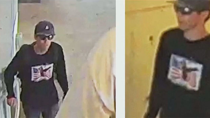 Fotografías del sospechoso difundidas por el FBI / Telemadrid