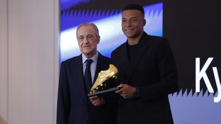 Florentino Pérez y Mbappé / EFE