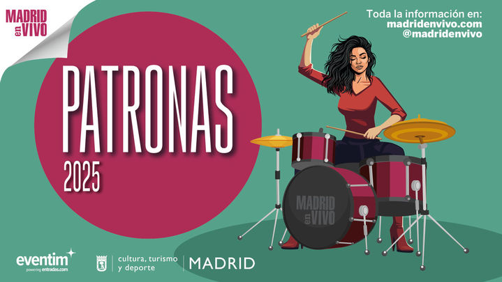 Cartel de Patronas 2025 / AYUNTAMIENTO DE MADRID