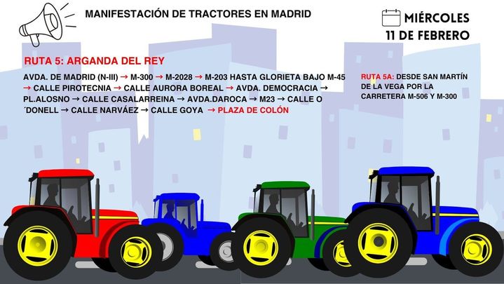 Ruta 5 / @DGobiernoMadrid