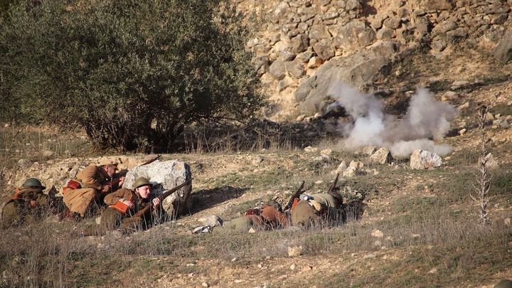 Recreación de la Batalla del Jarama en Morata de Tajuña / AYTO MORATA DE TAJUÑA