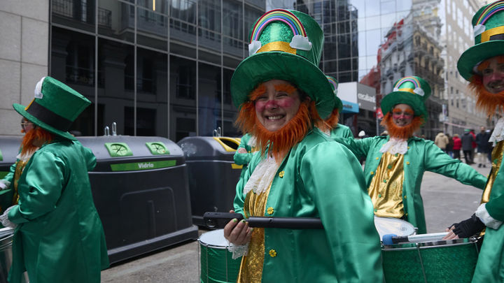 Un grupo de personas celebrando San Patricio / EUROPA PRESS
