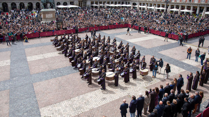 Tamborrada en Plaza Mayor / Ayuntamiento de Madrid