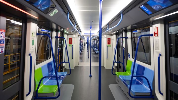 El primer tren automático que prestará servicio en la Línea 6 / EUROPA PRESS